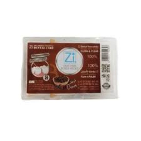 ZI DENTAL FLOSS TOOTHPICK 30 PCS   خله اسنان بلاستيك قرنفل