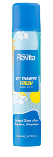 RAVITA DRY SHAMPOO 200ML BREEZY CITRUS