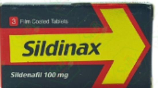 SILDINAX 100 MG 3 TAB 10.5 LE