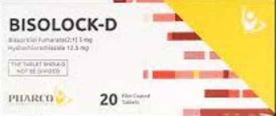 BISOLOCK D 5/12.5 MG 20 TAB 42 LE