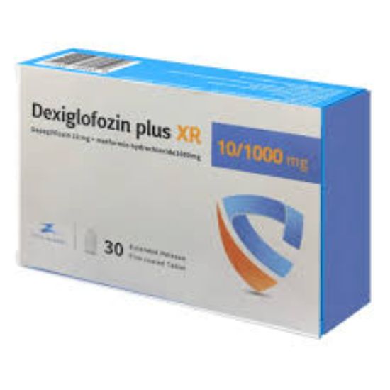 DEXIGLOFOZIN PLUS XR 10/500 MG 30 TAB 231 LE