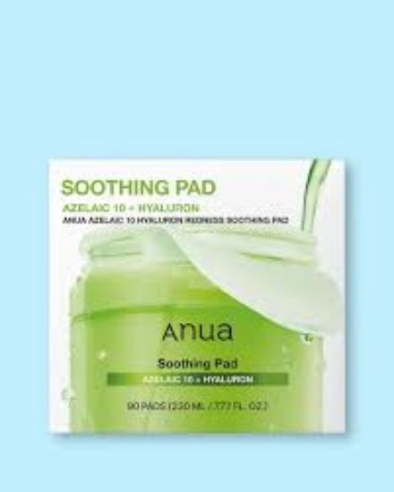 ANUA SOOTHING PAD AZELAIC 10+HYALURON 90PADS 230 ML