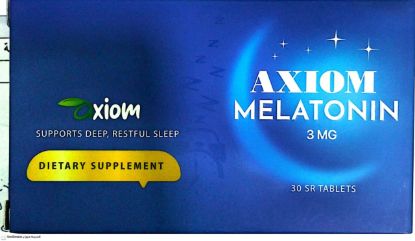 AXIOM MELATONIN 3 MG 30 TAB 150 LE