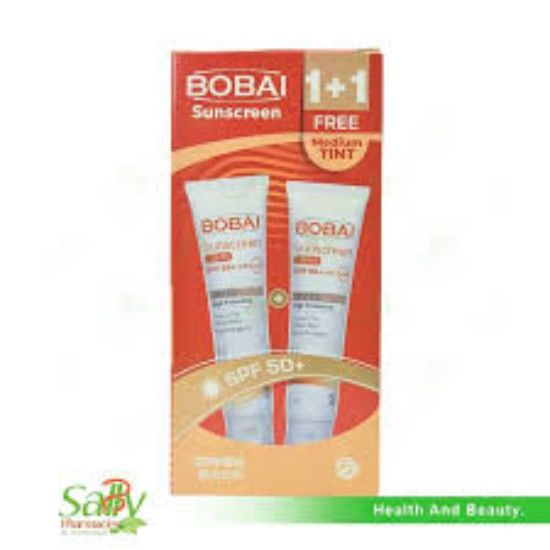 BOBAI SUNSCREEN TINTED SPF +50 CREAM 60 GM OFF1+1