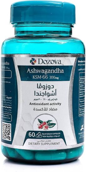 DOZOVA ASHWAGANDHA K.S.M 66-30 CAP 249 LE
