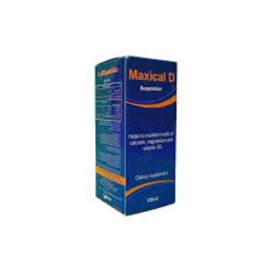 MAXICAL D 120 ML SYRUP 65 LE