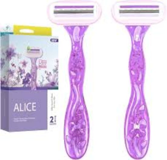 ALICE  2 RAZOR 3 BLADE للبشره الجافه