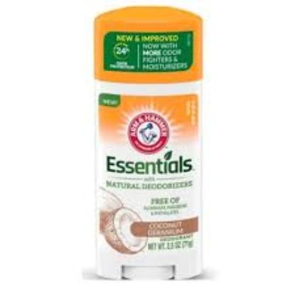ARM& HAMMER ESSENTIAL COCONUT GERANIUM DEODORANT 71 GM