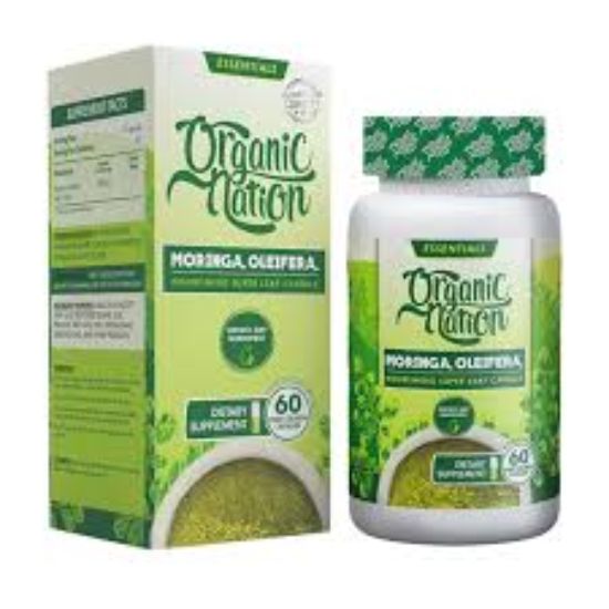 ORGANIC NATION MORINGA 60 CAPS 200 LE