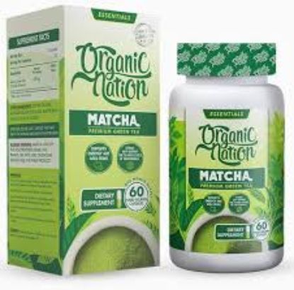 ORGANIC NATION MATCHA 60 CAPS