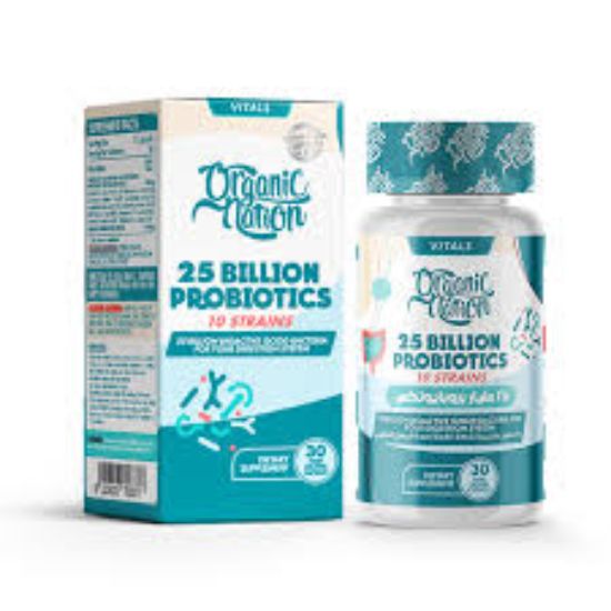 ORGANIC NATION 25 BILLION PROBIOTICS 30 CAPS