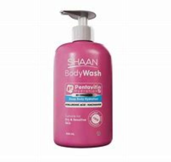 SHAAN BODY WASH 480 ML TULIP ROSE