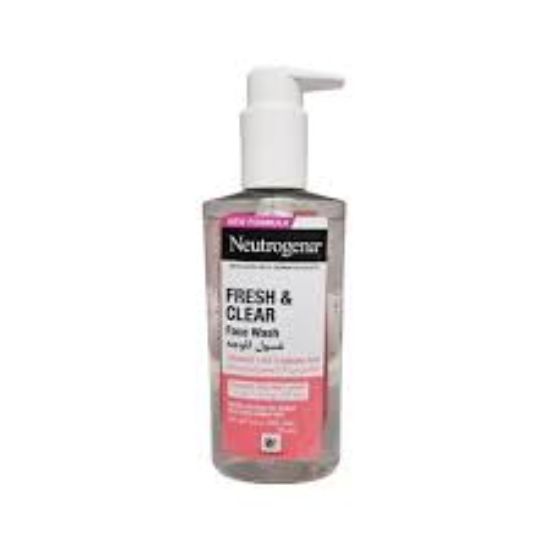 NEUTROGENA FRESH&CLEAR FACE  WASH WITH VITAMIN C&SALICYLIC ACID 200ML غسول للوجه