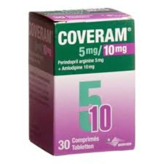 COVERAM 5 MG/10 MG 30 TAB 263LE