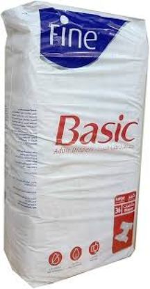 FINE basic adult diapers 18+2 pcs