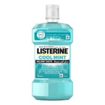 LISTERINE M.W. COOL MINT MILDER TASTE  250 ML ازرق