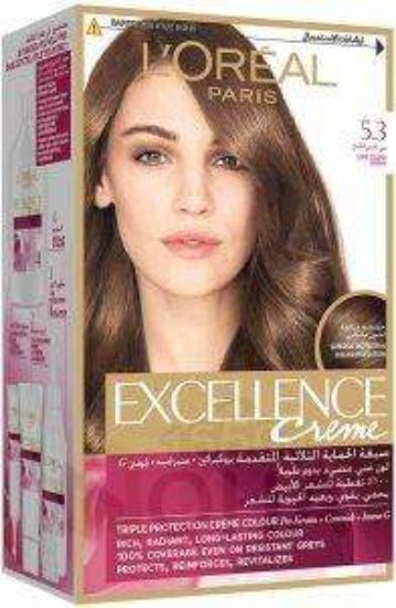 LOREAL EXCELLENCE 5.3OFFER 15% بني ذهبي فاتح