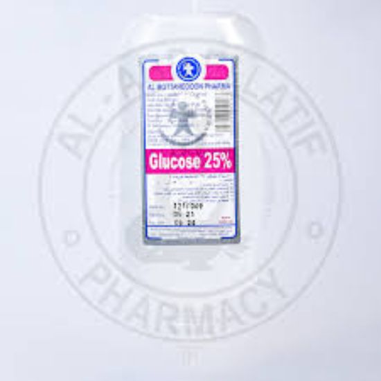 GLUCOSE 25% 500 ML 21.5 LE
