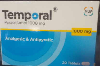 TEMPORAL 1000 MG 20 TAB 40 LE