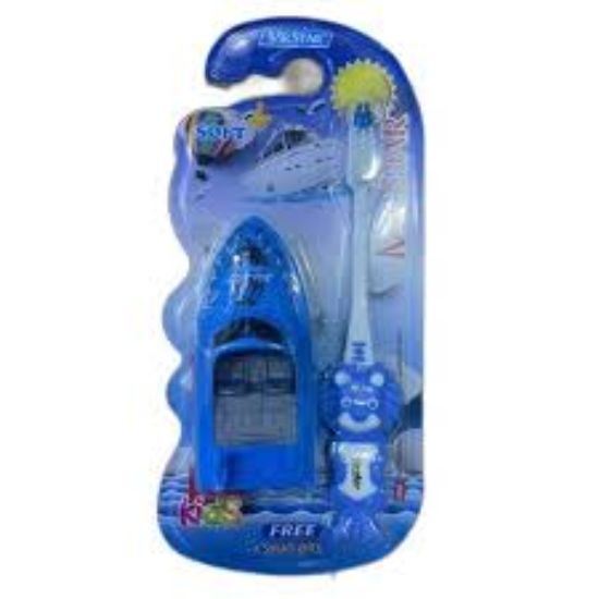 MR STAR TOOTHBRUSH فرشة اسنان اطفال+سفينة