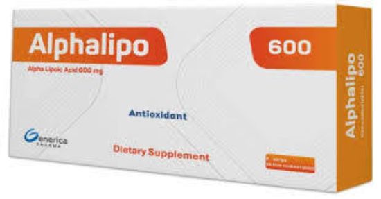 ALPHALIPO 600 20 TAB 220 LE