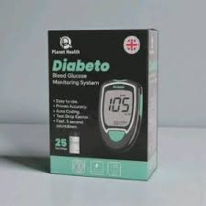 PLANET HEALTH DIABETO STRIP جهاز سكر + 25