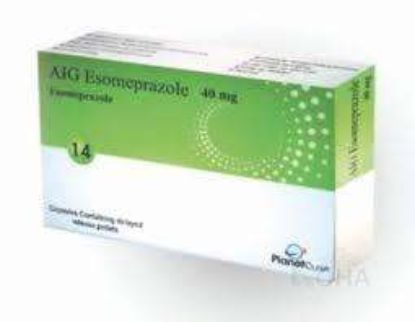 AIG ESOMEPRAZOLE 40 MG 28 CAP 292 LE