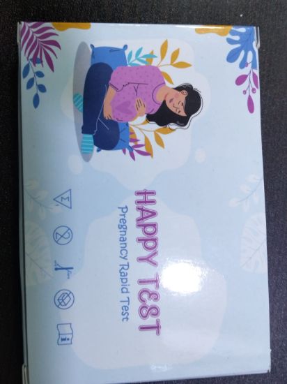 HAPPY TEST PREGNANCY RAPID TEST  اختبار حمل