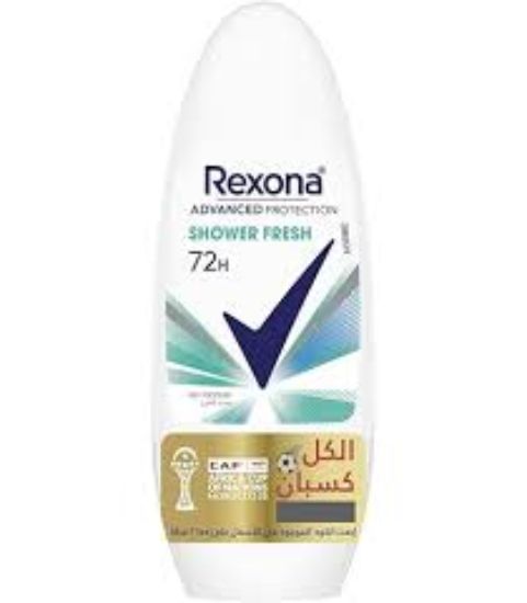 REXONA SHOWER FRESH 50ML ROLL ON  (الكل كسبان)