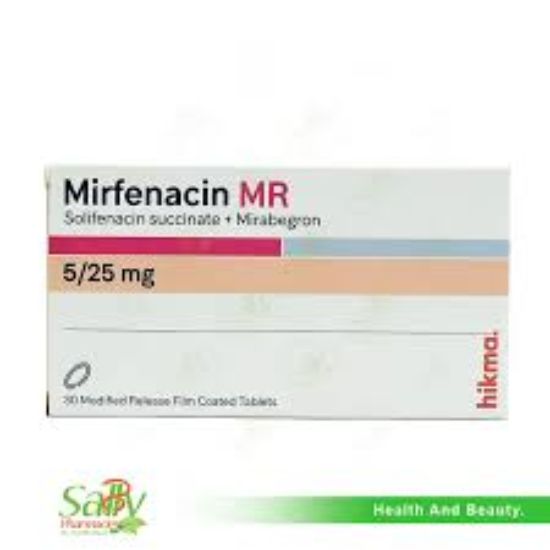 MIRFENACIN MR 5/25 MG 366 LE