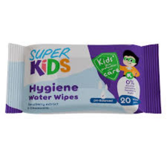 SUPER KIDS 20 WIPES