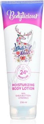 BODYLICIOUS MOISTURIZING BODY LOTION WHITE MUSK 236 ML