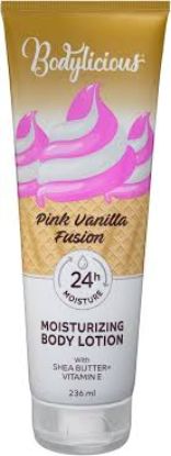 BODYLICIOUS MOISTURIZING BODY LOTION PINK VANLLA FUSION 236 ML
