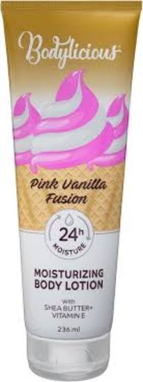 BODYLICIOUS MOISTURIZING BODY LOTION PINK VANLLA FUSION 236 ML