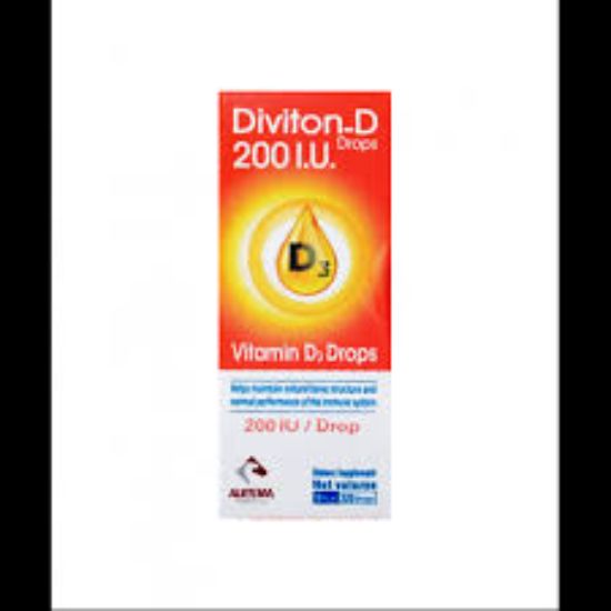 DIVITON-D 200 I.U. DROPS 10 ML 50 LE