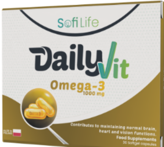 DAILY VIT OMEGA3-1000MG  30 CAP 320 LE