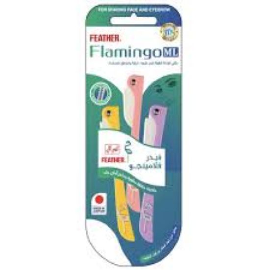 FEATHER FLAMINGO (ML) شفرات وجه وحواجب