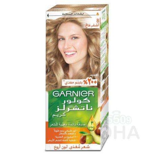 GARNIER COLOR 8 اشقر فاتح OFFER 20%