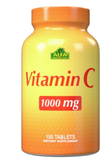 ALFA VITAMIN C 1000 MG 100 TABLETS