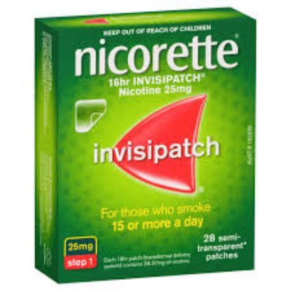 NICORETTE INVISIPATCH 25MG 426 LE