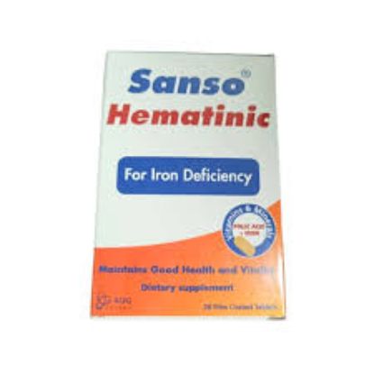 SANSO HEMATINIC 28 TAB 220 LE