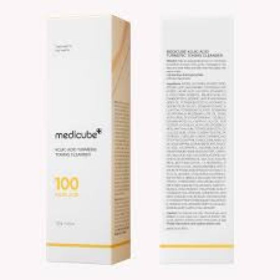 MEDICUBE KOJIC ACID TURMERIC TONING CLEANSER 120 ML