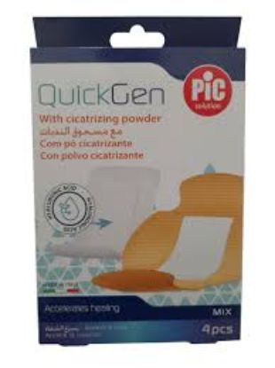 PIC QUICK GEN  WITH CICATRIZING POWDER MIX 4 PCS