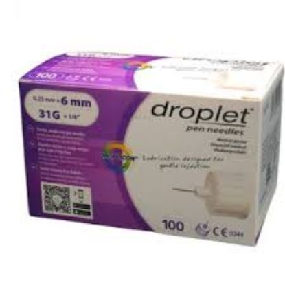 DROPLET 6 MM سنون انسولين