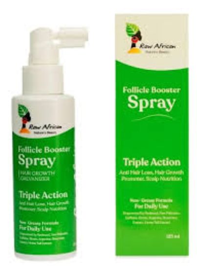 RAW AFRICAN FOLLICLE BOOSTER TRIPLE ACTION SPRAY 125 ML