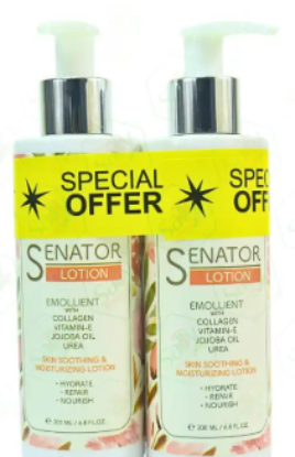SENATOR EMOLLIENT MOISTURIZING LOTION 200ML OFFER 1+1