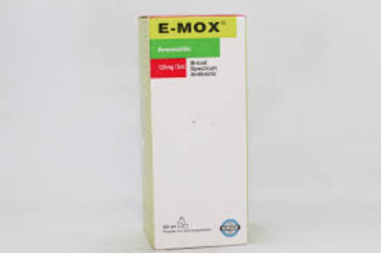 E-MOX 125MG SUSP 80ML 30LE