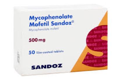 Mycophenolate Mofetil Sandoz 500mg 50Tablets 1020LE