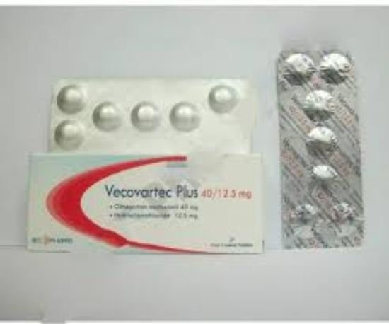 VECOVARTEC PLUS 40/12.5 MG 28 TAB 76 LE