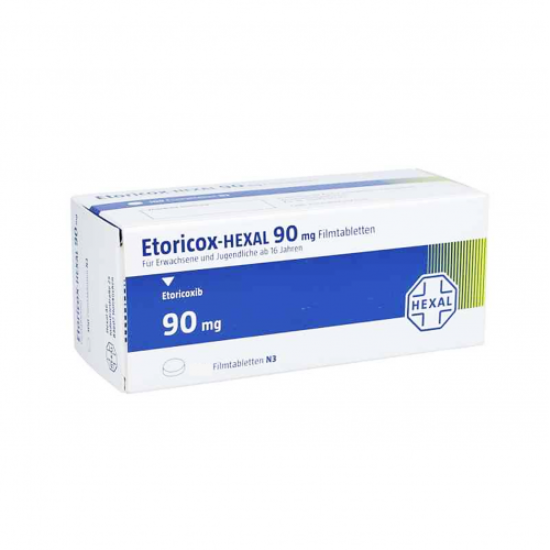 ETORICOX-HEXAL 90 MG 30 TAB 306 LE